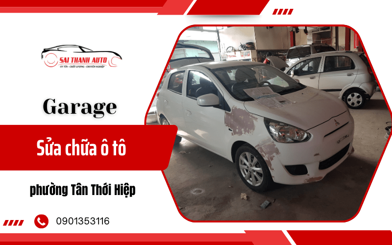 garage sửa chữa ô tô phường Tân Thới Hiệp