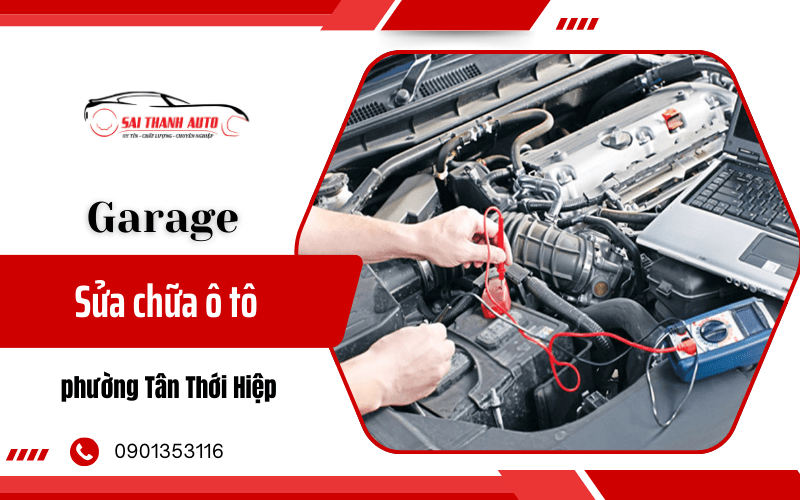 garage sửa chữa ô tô phường Tân Thới Hiệp