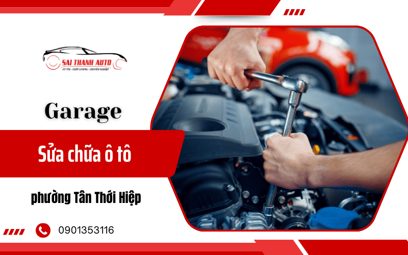 garage sửa chữa ô tô phường Tân Thới Hiệp