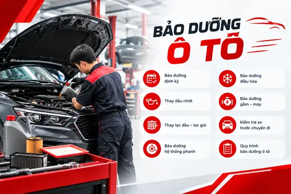 Bảo dưỡng ô tô 