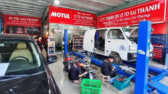 Sửa chữa gầm – máy