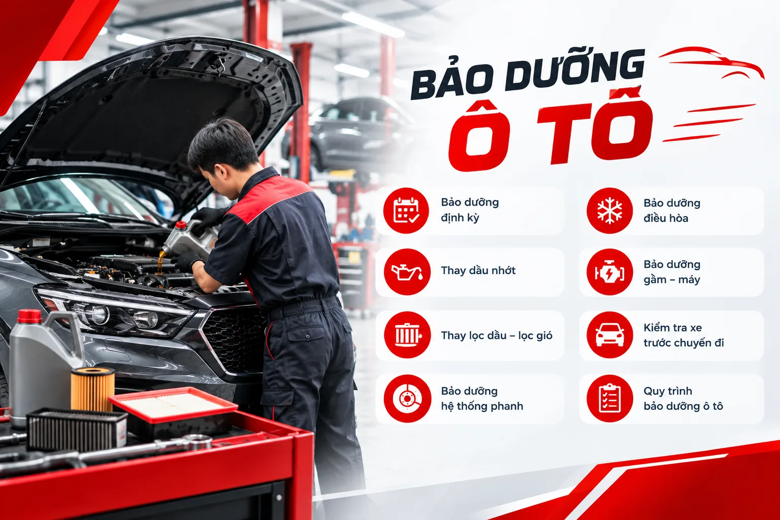 BẢO DƯỠNG Ô TÔ